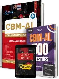 Capa Combo CBM-AL 2026 - Oficial de Estado-Maior