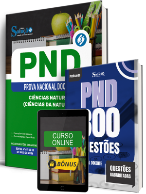 Combo PND - Prova Nacional Docente 2026 - Ciências Naturais (Ciências da Natureza) - Imagem 1