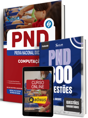 Combo PND - Prova Nacional Docente 2026 - Computação - Imagem 1