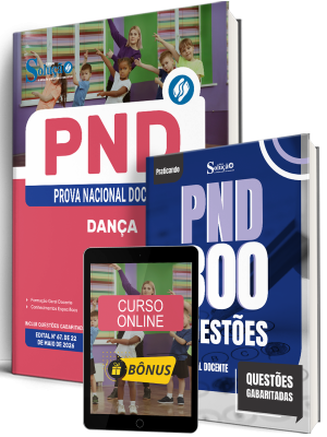 Combo PND - Prova Nacional Docente 2026 - Dança - Imagem 1