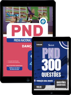 Combo PND - Prova Nacional Docente 2026 - Dança - Imagem 1