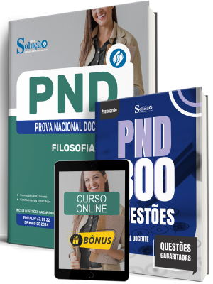 Combo PND - Prova Nacional Docente 2026 - Filosofia - Imagem 1