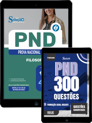 Combo PND - Prova Nacional Docente 2026 - Filosofia - Imagem 1
