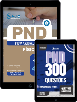 Combo PND - Prova Nacional Docente 2026 - Física - Imagem 1