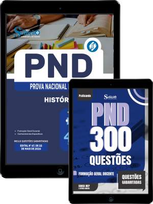Combo PND - Prova Nacional Docente 2026 - História - Imagem 1