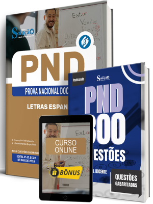 Combo PND - Prova Nacional Docente 2026 - Letras Espanhol - Imagem 1
