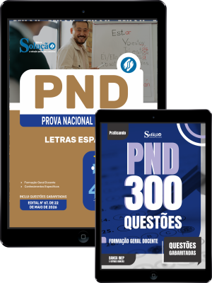 Combo PND - Prova Nacional Docente 2026 - Letras Espanhol - Imagem 1