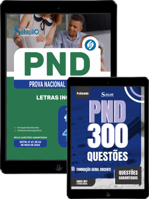 Combo PND - Prova Nacional Docente 2026 - Letras Inglês - Imagem 1