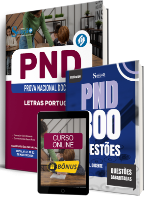 Combo PND - Prova Nacional Docente 2026 - Letras Português - Imagem 1
