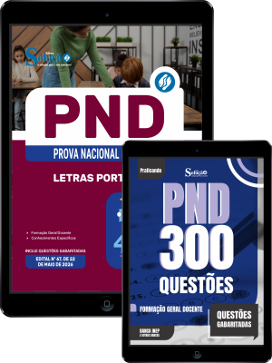 Combo PND - Prova Nacional Docente 2026 - Letras Português - Imagem 1