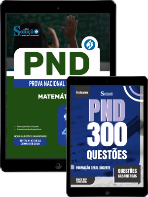 Combo PND - Prova Nacional Docente 2026 - Matemática - Imagem 1