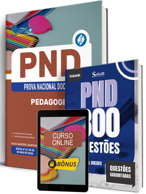 Combo PND - Prova Nacional Docente 2026 - Pedagogia - Imagem 1
