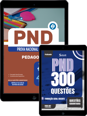 Combo PND - Prova Nacional Docente 2026 - Pedagogia - Imagem 1