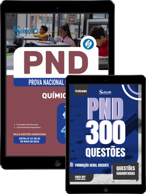 Combo PND - Prova Nacional Docente 2026 - Química - Imagem 1