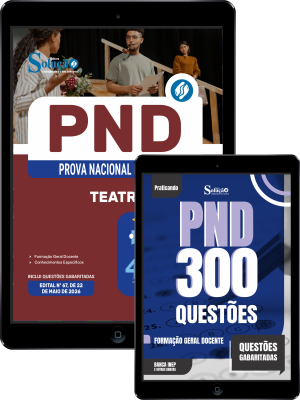 Combo PND - Prova Nacional Docente 2026 - Teatro - Imagem 1