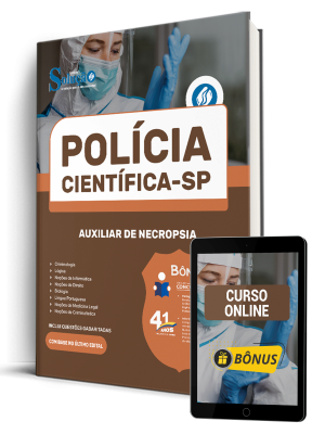 Apostila Polícia Científica-SP 2026 - Auxiliar de Necropsia - Imagem 1
