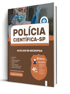 Apostila Polícia Científica-SP 2026 - Auxiliar de Necropsia - Imagem 2