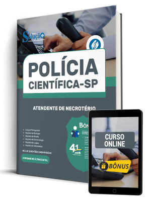 Apostila Polícia Científica-SP 2026 - Atendente de Necrotério - Imagem 1