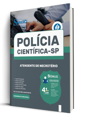 Apostila Polícia Científica-SP 2026 - Atendente de Necrotério - Imagem 2