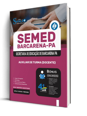 Apostila SEMED Barcarena-PA 2026 - Auxiliar de Turma (Docente) - Imagem 2