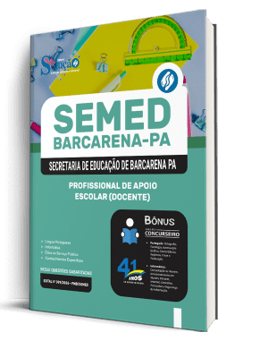 Apostila SEMED Barcarena-PA 2026 - Profissional de Apoio Escolar (Docente) - Imagem 2