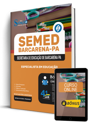 Apostila SEMED Barcarena-PA 2026 - Especialista em Educação - Imagem 1