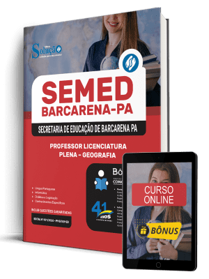 Apostila SEMED Barcarena-PA 2026 - Professor Licenciatura Plena - Geografia - Imagem 1