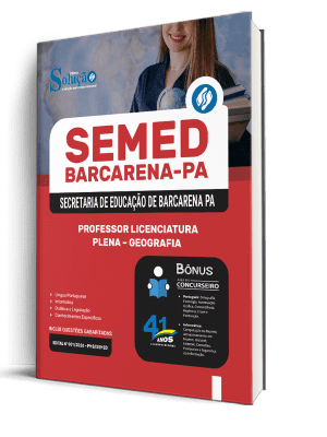 Apostila SEMED Barcarena-PA 2026 - Professor Licenciatura Plena - Geografia - Imagem 2