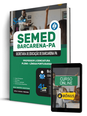 Apostila SEMED Barcarena-PA 2026 - Professor Licenciatura Plena - Língua Portuguesa - Imagem 1