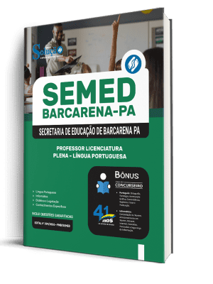 Apostila SEMED Barcarena-PA 2026 - Professor Licenciatura Plena - Língua Portuguesa - Imagem 2