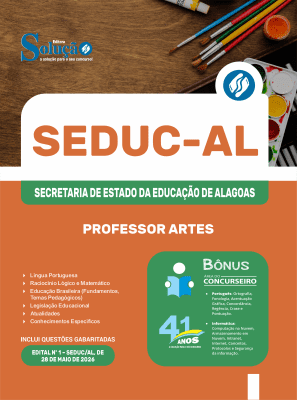 Apostila SEDUC-AL 2026 - Professor Artes - Imagem 3