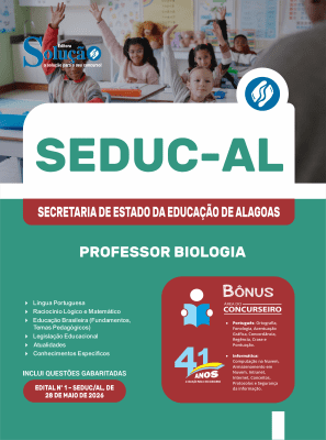 Apostila SEDUC-AL 2026 - Professor Biologia - Imagem 3