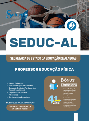Apostila SEDUC-AL 2026 - Professor Educação Física - Imagem 3