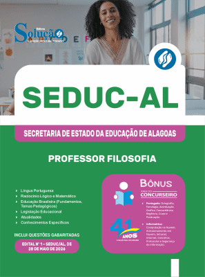 Apostila SEDUC-AL 2026 - Professor Filosofia - Imagem 3