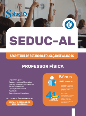 Apostila SEDUC-AL 2026 - Professor Física - Imagem 3