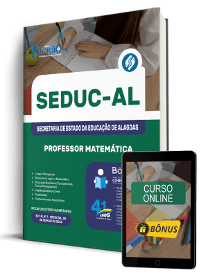 Apostila SEDUC-AL 2026 - Professor Matemática - Imagem 1