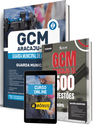 Combo Prefeitura de Aracaju-SE 2026 - Guarda Municipal - Imagem 1