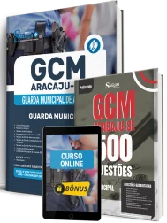 Capa Combo Prefeitura de Aracaju-SE 2026 - Guarda Municipal