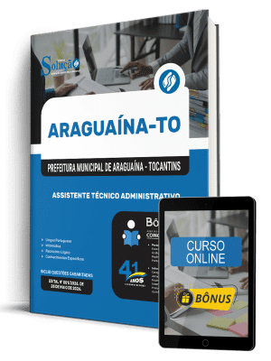 Apostila Prefeitura de Araguaína-TO 2026 - Assistente Técnico Administrativo - Imagem 1