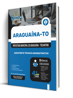 Apostila Prefeitura de Araguaína-TO 2026 - Assistente Técnico Administrativo - Imagem 2