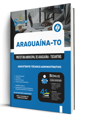 Apostila Prefeitura de Araguaína-TO 2026 - Assistente Técnico Administrativo - Imagem 2