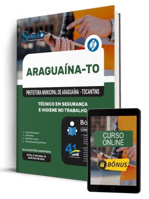 Apostila Prefeitura de Araguaína-TO 2026 - Técnico em Segurança e Higiene no Trabalho - Imagem 1