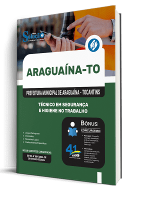 Apostila Prefeitura de Araguaína-TO 2026 - Técnico em Segurança e Higiene no Trabalho - Imagem 2