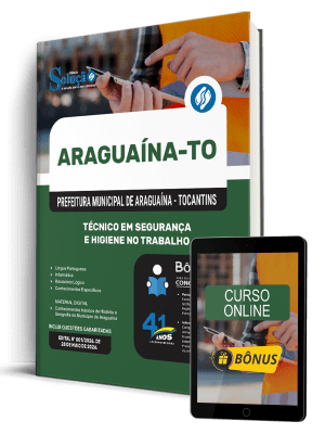 Apostila Prefeitura de Araguaína-TO 2026 - Técnico em Segurança e Higiene no Trabalho - Imagem 1