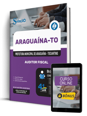 Apostila Prefeitura de Araguaína-TO 2026 - Auditor Fiscal - Imagem 1