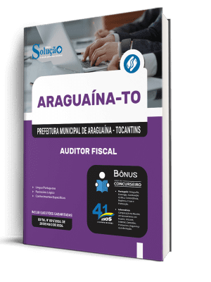 Apostila Prefeitura de Araguaína-TO 2026 - Auditor Fiscal - Imagem 2