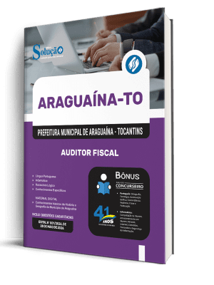Apostila Prefeitura de Araguaína-TO 2026 - Auditor Fiscal - Imagem 2