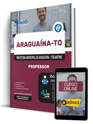 Apostila Prefeitura de Araguaína-TO 2026 - Professor - Imagem 1