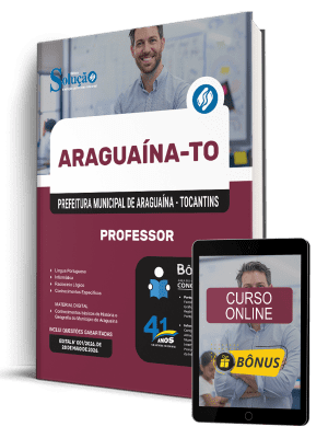 Apostila Prefeitura de Araguaína-TO 2026 - Professor - Imagem 1