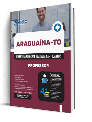 Apostila Prefeitura de Araguaína-TO 2026 - Professor - Imagem 2